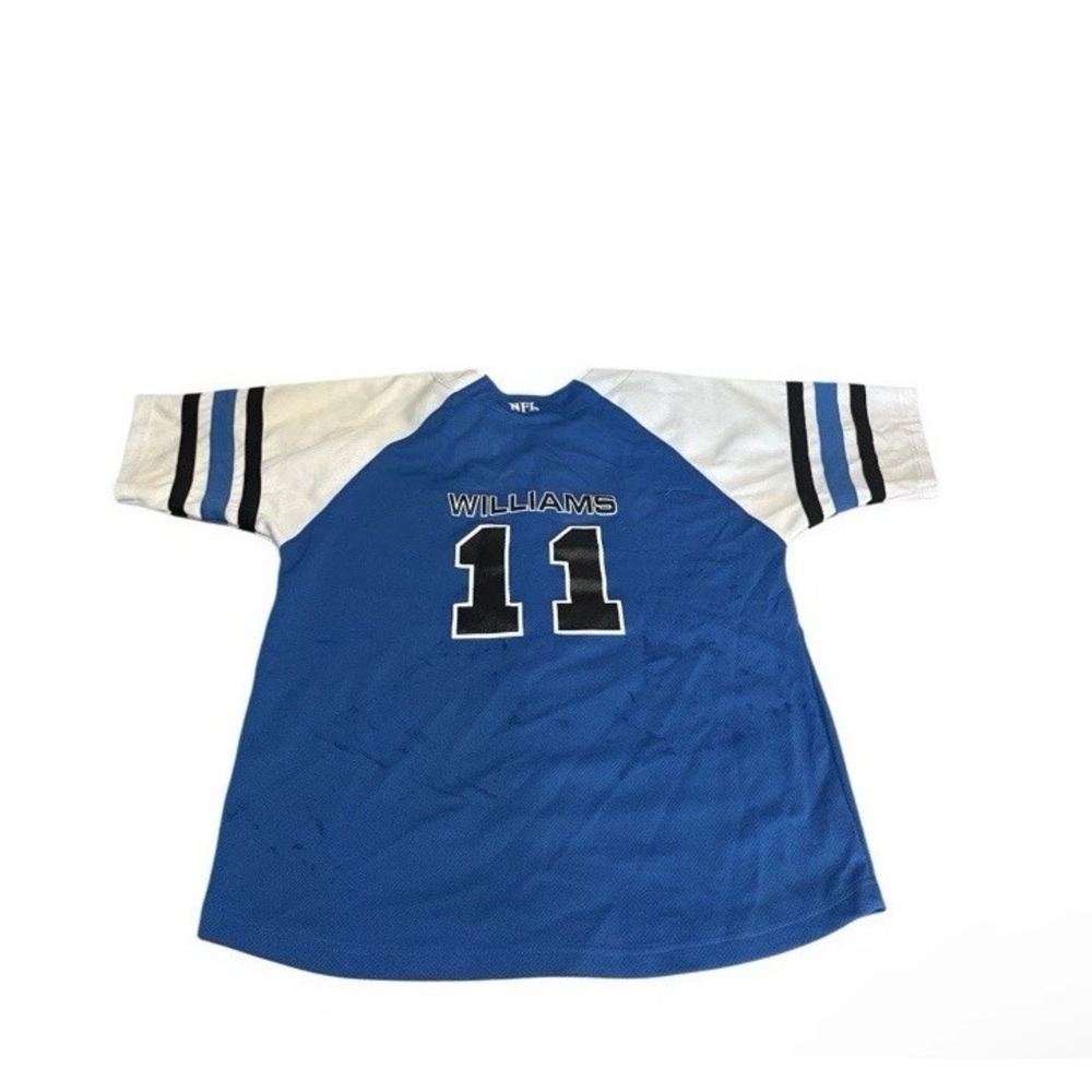 NFL Vintage Williams Detroit Lions Jersey Youth XL Ned Deep‎ Cleaning